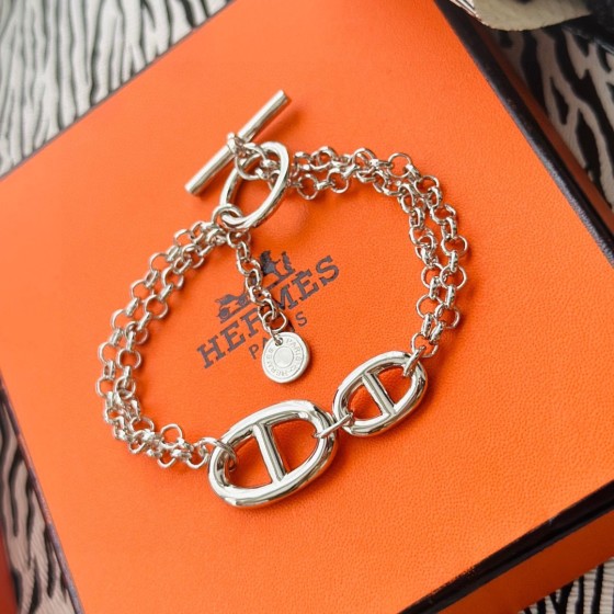 Hermes Pig Nose Farandole Bracelet