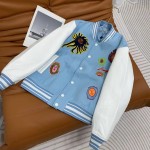 Louis Vuitton's new men's denim jacket features pumpkin and face elements