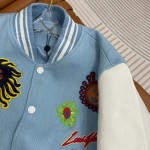 Louis Vuitton's new men's denim jacket features pumpkin and face elements