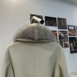 Dior Fox Fur Coat G51 (consult customer service to confirm size before placing an order)