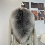 Dior Fox Fur Coat G51 (consult customer service to confirm size before placing an order)