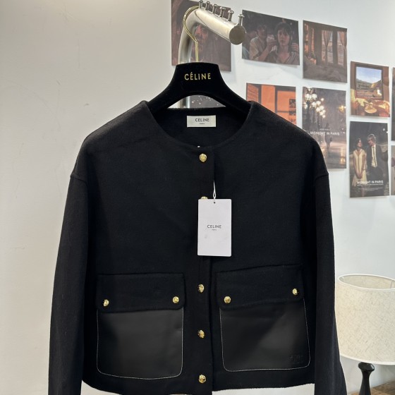 Celine cashmere jacket G42 (consult customer service to confirm size before placing an order)