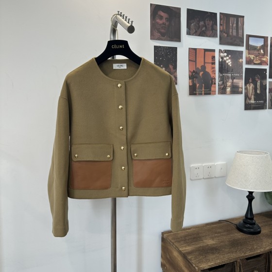 Celine cashmere jacket G39 (consult customer service to confirm size before placing an order)