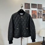 LOEWE genuine leather baseball down jacket G26 (consult customer service to confirm size before placing an order)