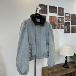 Prada denim parka G24 (consult customer service to confirm size before placing a custom order)