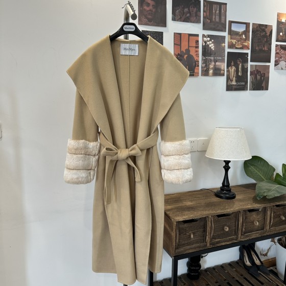 MaxMara cashmere coat (consult customer service to confirm the size before placing a custom order)