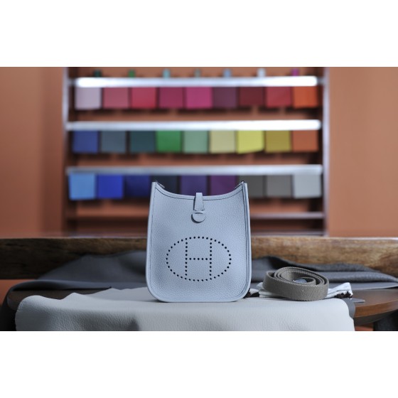 mini evelyne chalice blue silver buckle TC