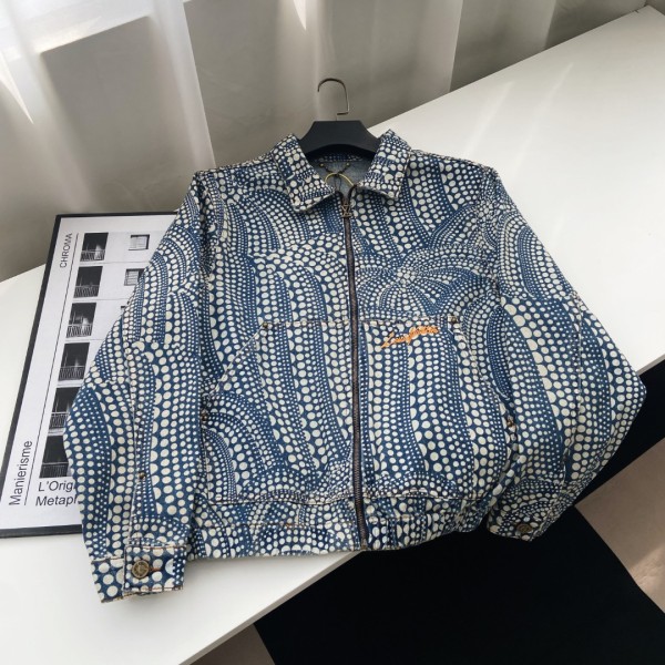 Louis Vuitton Pumpkin Polka Dot Denim