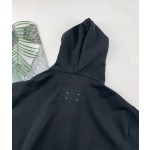 MM6- MAGIRA EMBROIDERED DIGITAL QUARTER SEAM HOOD PULLOVER