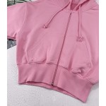 AC minimalist logo zipper jacket