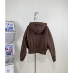 AC minimalist logo zipper jacket