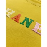 Chanel Small Fragrant Embroidered Colorful Character Logo Hoodie