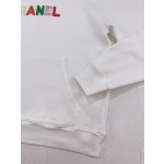 Chanel Small Fragrant Embroidered Colorful Character Logo Hoodie