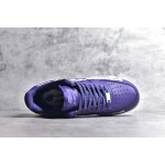 Nike Air Force 1'07 Skeleton QS Halloween Black Purple Glow Skeleton Limited Casual Board Shoe