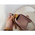 𝗖𝗵𝗮𝗻𝗲𝗹 𝗟𝗲𝗯𝗼𝘆 进口蟒蛇皮 内配小羊皮 最新款重金属手柄包