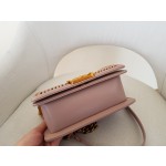 𝗖𝗵𝗮𝗻𝗲𝗹 𝗟𝗲𝗯𝗼𝘆 进口蟒蛇皮 内配小羊皮 最新款重金属手柄包