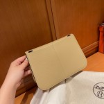 Halzan 25cm New stock tc leather S2 trench coat grey patchwork 18 elephant grey gold buckle