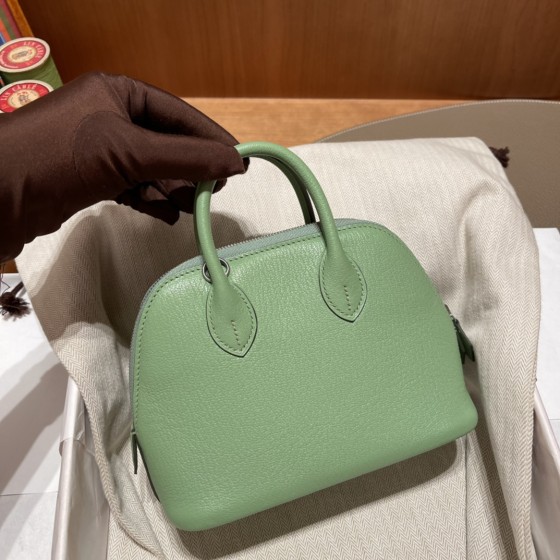 Bolide Mini 18CM Goatskin Mysore 3i Avocado Green/Cricket Green Vert Criquet