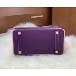 Birkin 25cm togo leather Anemone purple ➕ Rose red ➕ 3Q pink Gold buckle