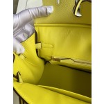 Birkin 25cm Epsom Leather Lemon Yellow 🍋 Gold Buckle