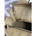 Birkin 25/30/35cm Imported Togo Leather Turtle Grey Gold Buckle