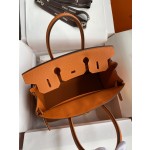 Birkin 25/30/35cm Imported Togo leather Orange Gold buckle