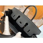 Birkin Black Gold Buckle togo French original beeswax thread