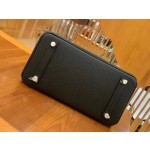 Birkin Black Silver Buckle togo French original beeswax thread