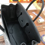 Birkin Riga 30cm swift leather spell imported canvas top handmade! Counter quality!