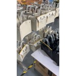 Hermes bag making process Bk25/30 milkshake white touch    The process of making crocodile skin pattern