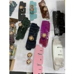 Hermes bag making process：Spliced crocodile leather high-gloss platinum bag