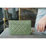 Chanel 𝑾𝒐𝒄 Hairy Bag Metal Ball 𝒘𝒐𝒄 Matcha Green