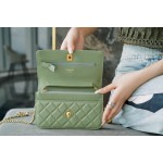 Chanel 𝑾𝒐𝒄 Hairy Bag Metal Ball 𝒘𝒐𝒄 Matcha Green