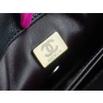 CHANEL 𝑪𝒐𝑪𝒐 𝒉𝒂𝒏𝒅𝒍 𝒆 New cowhide handle 𝗠𝗶𝗡𝗶 Black gold