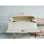 CHANEL 𝑪𝒐𝑪𝒐 𝒉𝒂𝒏𝒅𝒍𝒆 New Cowhide Handle Small Beige