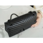 𝗖𝗵𝗮𝗻𝗲𝗹 Replica ❷. ❺❺ V pattern Small Black