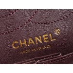 𝗖𝗵𝗮𝗻𝗲𝗹 Replica ❷. ❺❺ Italian [Montebello] Calfskin Small  Black Gold