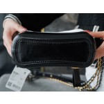 𝗖𝗵𝗮𝗻𝗲𝗹 𝗚𝗮𝗯𝗿𝗶𝗲𝗹𝗲❥ classic stray bag Italy 🇮🇹 "Montebello" original cowhide：Small  Blue and White