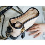 𝗖𝗵𝗮𝗻𝗲𝗹𝗚𝗮𝗯𝗿𝗶𝗲𝗹𝗲❥⼵ Classic Stray Bag Italy 🇮🇹 Montebello original cowhide: small apricot black