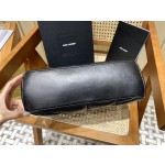 SAINT LAURENT #𝙇𝙤𝙪𝙇𝙤𝙪 𝙥𝙪𝙛𝙛𝙚𝙧#57747 (large silver buckle)