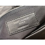 SAINT LAURENT #𝙇𝙤𝙪𝙇𝙤𝙪 𝙥𝙪𝙛𝙛𝙚𝙧#57747 (large silver buckle)