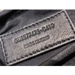 SAINT LAURENT #𝙇𝙤𝙪𝙇𝙤𝙪 𝙥𝙪𝙛𝙛𝙚𝙧#57747 (large silver buckle)