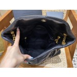 SAINT LAURENT #𝙇𝙤𝙪𝙇𝙤𝙪 𝙥𝙪𝙛𝙛𝙚𝙧#57747(large gold buckle)