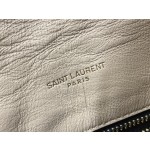 SAINT LAURENT #𝙇𝙤𝙪𝙇𝙤𝙪 𝙥𝙪𝙛𝙛𝙚𝙧#57747(large gold buckle)