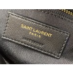 SAINT LAURENT #𝙇𝙤𝙪𝙇𝙤𝙪 𝙥𝙪𝙛𝙛𝙚𝙧#57747(large gold buckle)