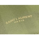SAINT LAURENT #𝙇𝙤𝙪𝙇𝙤𝙪 𝙥𝙪𝙛𝙛𝙚𝙧LOULOU PUFFER Mini Quilted Lambskin Bag #620333Original Leather