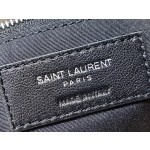 SAINT LAURENT #𝙇𝙤𝙪𝙇𝙤𝙪 𝙥𝙪𝙛𝙛𝙚𝙧LOULOU PUFFER Mini Quilted Lambskin Bag #620333Original Leather