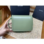 SAINT LAURENT 𝑺𝑶𝑳𝑭𝑬𝑹𝑰𝑵𝑶 𝑩𝑶𝑿 🎐.「avocado green」#：634306