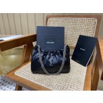 SAINT LAURENT ▪️ 𝗠𝗶𝗻𝗶 𝗹𝗲𝗮𝘁𝗵𝗲𝗿 𝘀𝗵𝗼𝘂𝗹𝗱𝗲𝗿 𝗯𝗮𝗴▪️681632original leather