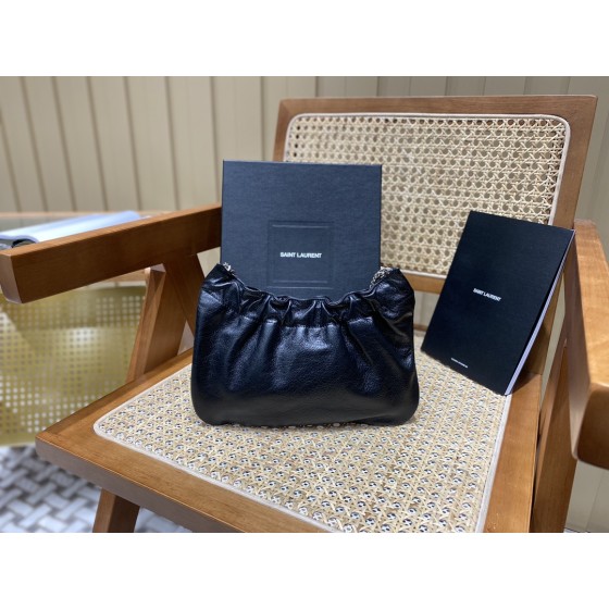 SAINT LAURENT ▪️ 𝗠𝗶𝗻𝗶 𝗹𝗲𝗮𝘁𝗵𝗲𝗿 𝘀𝗵𝗼𝘂𝗹𝗱𝗲𝗿 𝗯𝗮𝗴▪️681632original leather